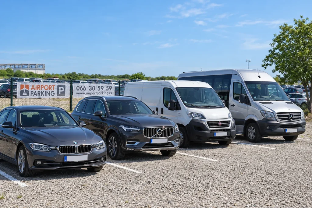 Parking Za Razlicite Vrste Vozila Airport Parking Beograd